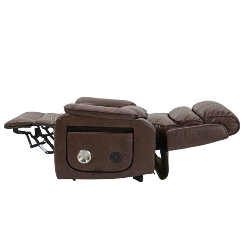 Latitude Run® Kulreet Lay Flat Recliner in 74.8" Length, Dual Motor